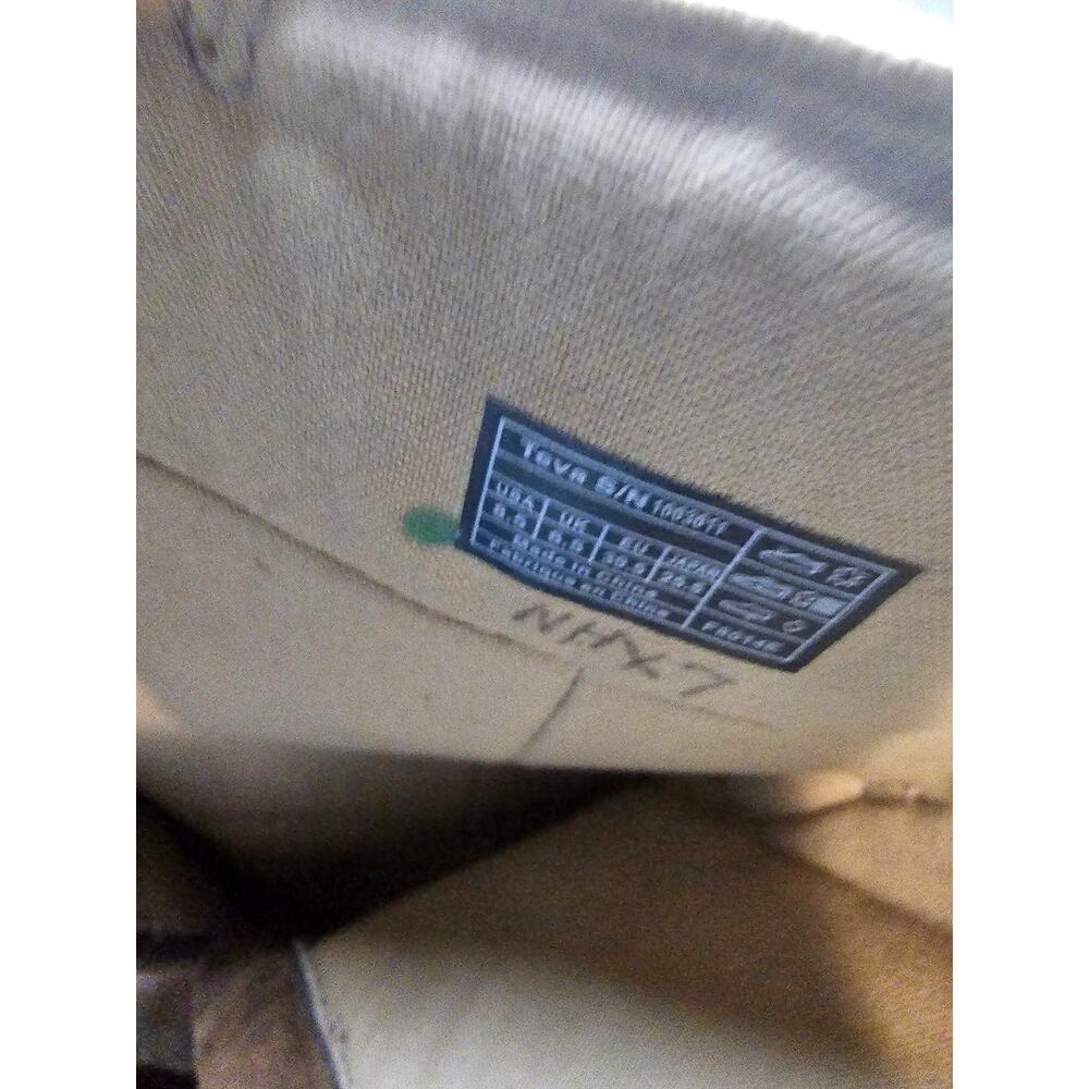 Teva Womens De La Vina Riding Boots Waterproof Leather Brown/Tan 1003011 Size8.5 - Picture 9 of 10